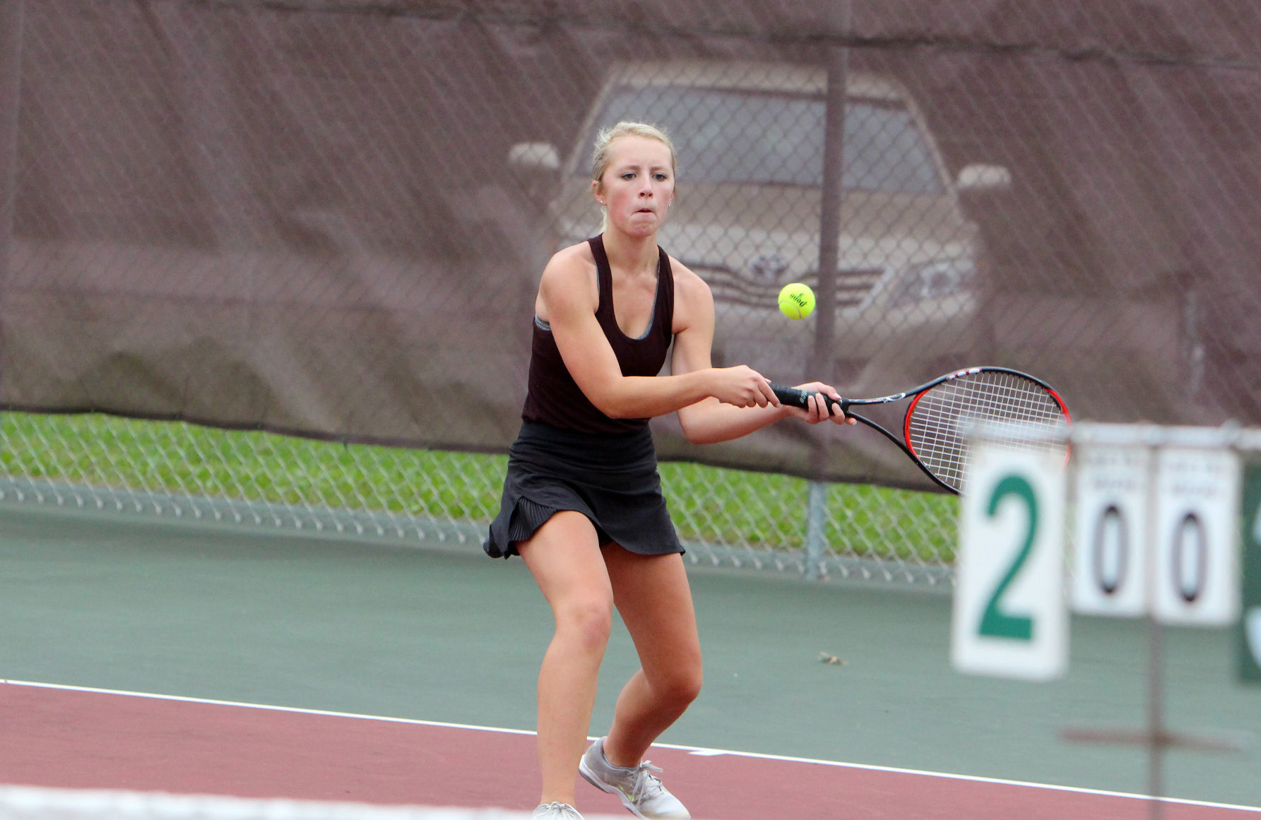 Altoona at Menomonie girls tennis 10-3-19